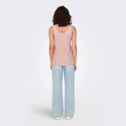 Débardeur sans manches col rond coupe droite Femme ONLY marque pas cher prix dégriffés destockage Débardeur sans manches col rond coupe droite Femme ONLY marque pas cher prix dégriffés destockage