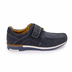 Mocassin newportcar-ss23-17 cuir jeans denim / tex navy t40-46 Homme PIERRE CARDIN Mocassin newportcar-ss23-17 cuir jeans denim / tex navy t40-46 Homme PIERRE CARDIN
