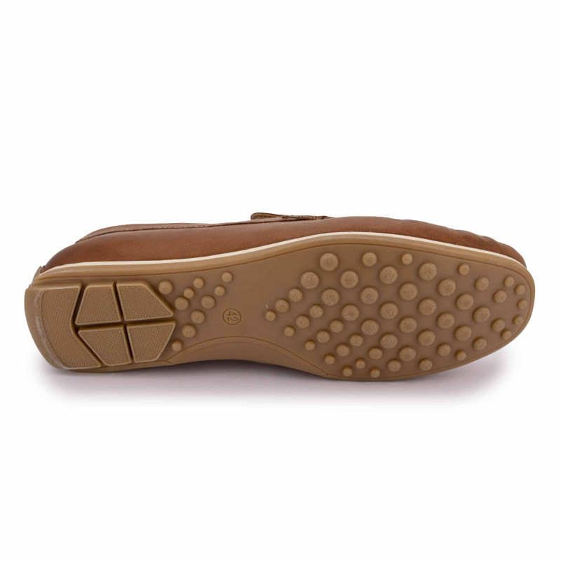 Mocassin carloscar-ss23-03 cuir tan / canvas tan t40-46 Homme PIERRE CARDIN Mocassin carloscar-ss23-03 cuir tan / canvas tan t40-46 Homme PIERRE CARDIN
