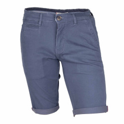 Bermuda chino coton stretch armuré Varen Homme BLAGGIO marque pas cher prix dégriffés destockage