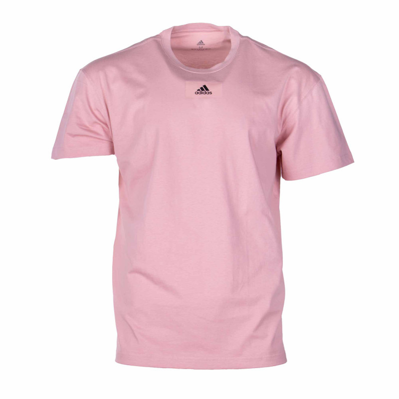 Tee shirt manches courtes logo coton Homme ADIDAS marque pas cher prix dégriffés destockage