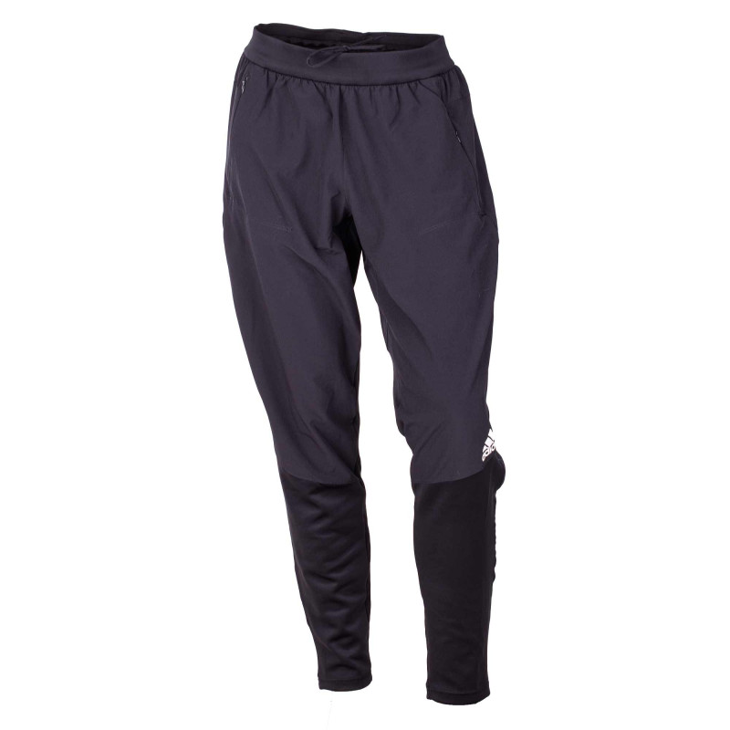 Pantalon de survêtement logo poches zip côtés stretch Homme ADIDAS marque pas cher prix dégriffés destockage