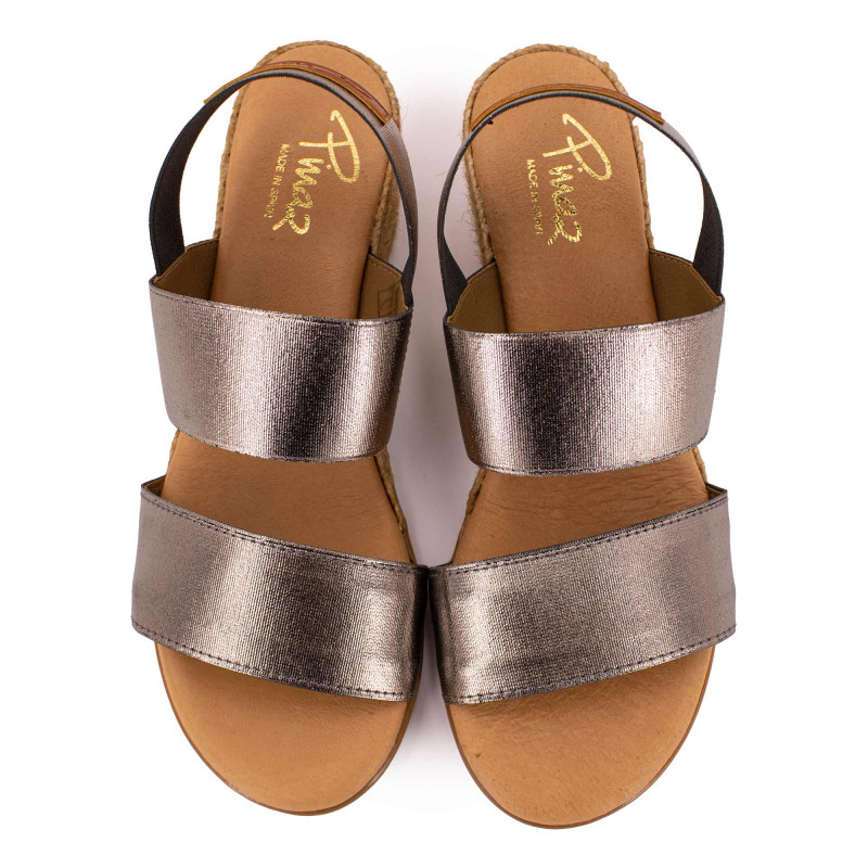 Sandale elastico plata vieja 531/5 t36/41 Femme PINAZ marque pas cher prix dégriffés destockage Sandale elastico plata vieja 531/5 t36/41 Femme PINAZ marque pas cher prix dégriffés destockage