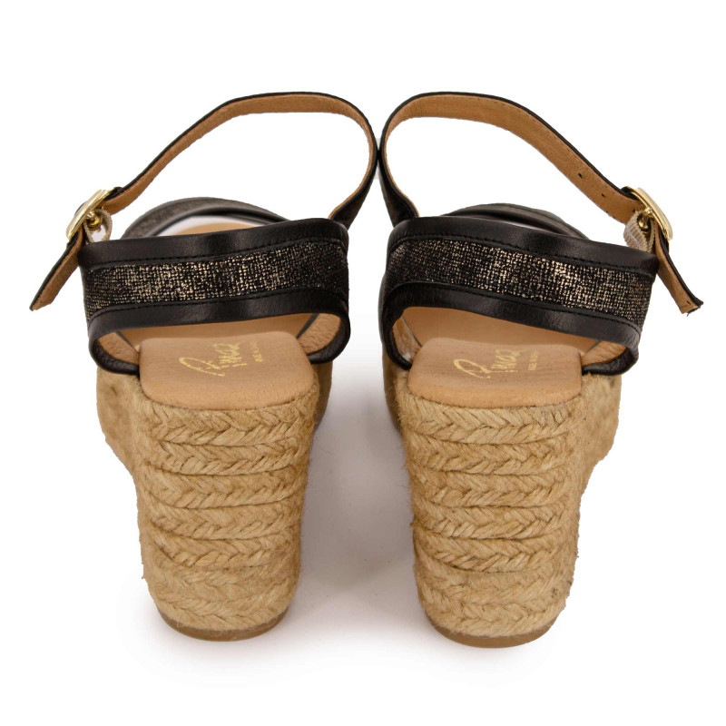 Sandale hemp glitter negro 138/5p pd t36/41 Femme PINAZ marque pas cher prix dégriffés destockage Sandale hemp glitter negro 138/5p pd t36/41 Femme PINAZ marque pas cher prix dégriffés destockage