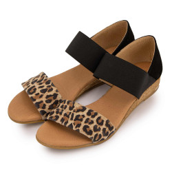 Sandale ante/leopardo noir 321 ao t36/41 Femme PINAZ marque pas cher prix dégriffés destockage Sandale ante/leopardo noir 321 ao t36/41 Femme PINAZ marque pas cher prix dégriffés destockage