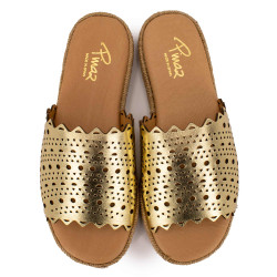 Mule laminado platino 7004 t36/41 Femme PINAZ marque pas cher prix dégriffés destockage Mule laminado platino 7004 t36/41 Femme PINAZ marque pas cher prix dégriffés destockage