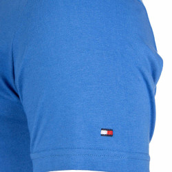 Tee shirt avec logo col rond Homme TOMMY HILFIGER marque pas cher prix dégriffés destockage