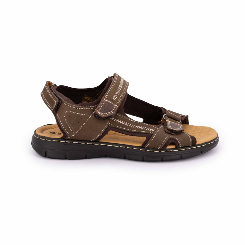 Sandale nob. marron 23020 t39-45 Homme OR'LAND marque pas cher prix dégriffés destockage