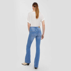 Jean bleu flare Femme VERO MODA prix d griff Degriffstock