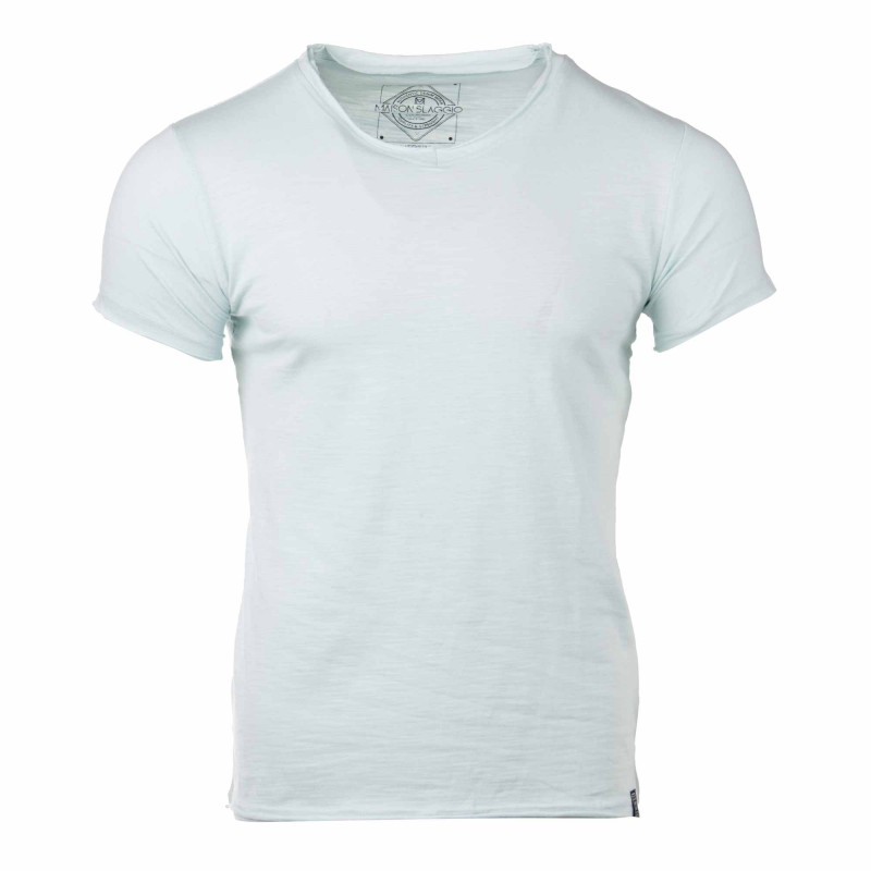 T shirt col v homme pas cher on sale