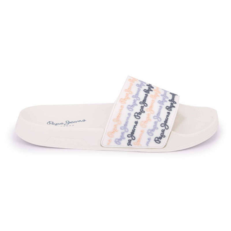 Mule off white pls70127 t36/41 Femme PEPE JEANS marque pas cher prix dégriffés destockage