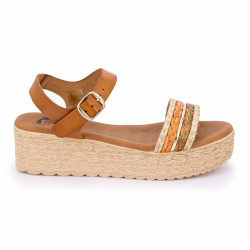 Sandale platforme tokyo 63495 t36/41 Femme BIOSTOCK marque pas cher prix dégriffés destockage