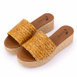 Mules plateforme rafia 10 63187 t36/41 Femme BIOSTOCK marque pas cher prix dégriffés destockage Mules plateforme rafia 10 63187 t36/41 Femme BIOSTOCK marque pas cher prix dégriffés destockage