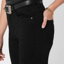 Jeans skinny onlroyal noir 15092650 3818 Femme ONLY marque pas cher prix dégriffés destockage