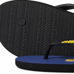 Tong jfwla boulisterie bleu 12246240 3809 Homme JACK & JONES marque pas cher prix dégriffés destockage