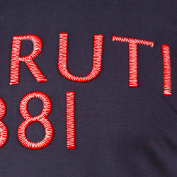 Tee shirt mc court col rond abruzzo 17744 Homme CERRUTI marque pas cher prix dégriffés destockage