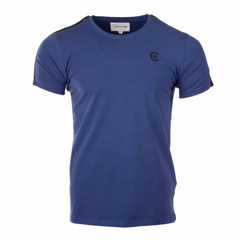 Tee shirt mc court col rond torbole 17683 Homme CERRUTI marque pas cher prix dégriffés destockage