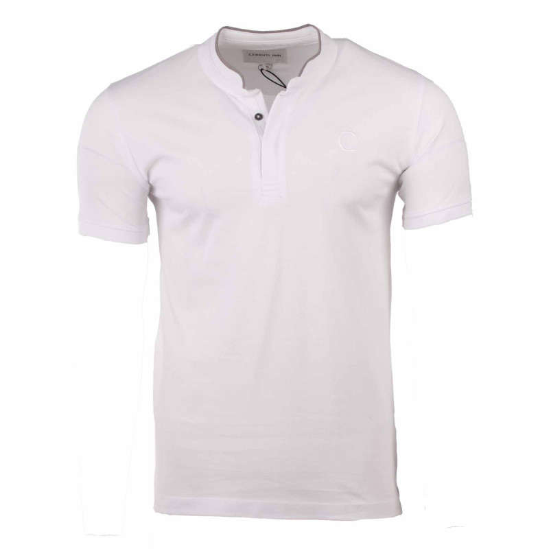 Polo mc col mao firenza 6152 Homme CERRUTI marque pas cher prix dégriffés destockage