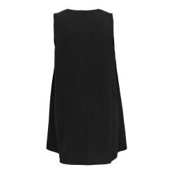 Robe tunique sans manches poches noire Femme ONLY CARMAKOMA Robe tunique sans manches poches noire Femme ONLY CARMAKOMA