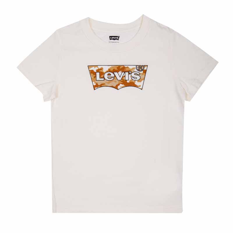 Tee shirt mc blanc 2/8 ans 8eg365-w1o boy Enfant LEVI'S