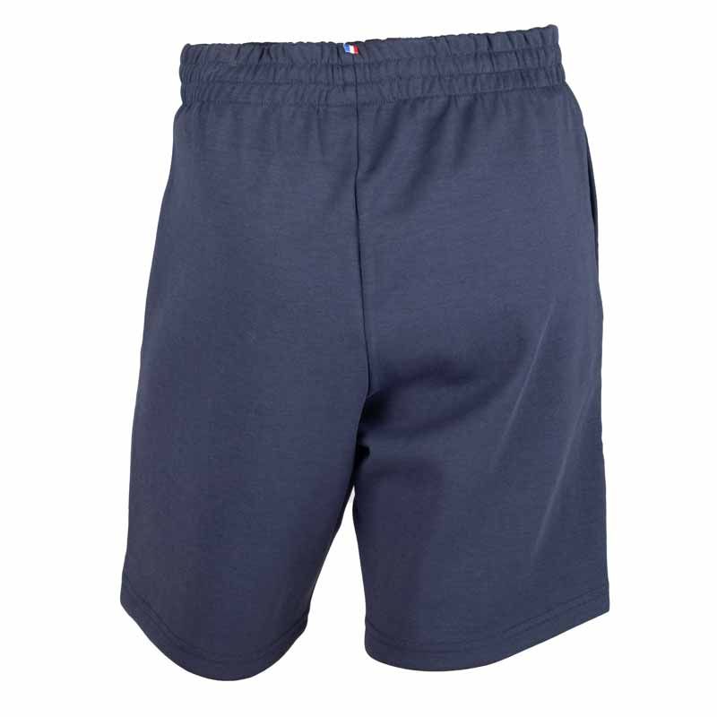 Short avec elastique en coton bleu Homme LE COQ SPORTIF a prix