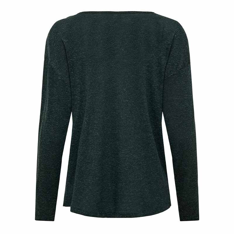 Tee shirt ml col rond onlhippi dark sea 15301176 3818 Femme ONLY Tee shirt ml col rond onlhippi dark sea 15301176 3818 Femme ONLY