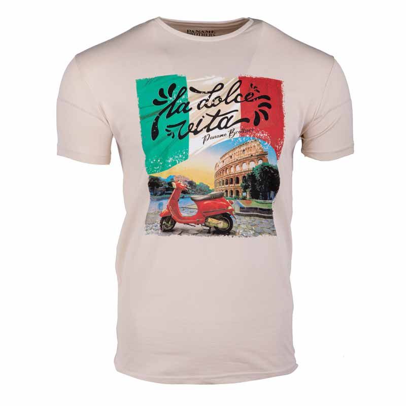 Tee shirt mc ts-pb-09 2311523 Homme PANAME BROTHERS