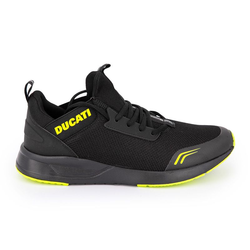 basket basses foresto blk yellow homme ducati