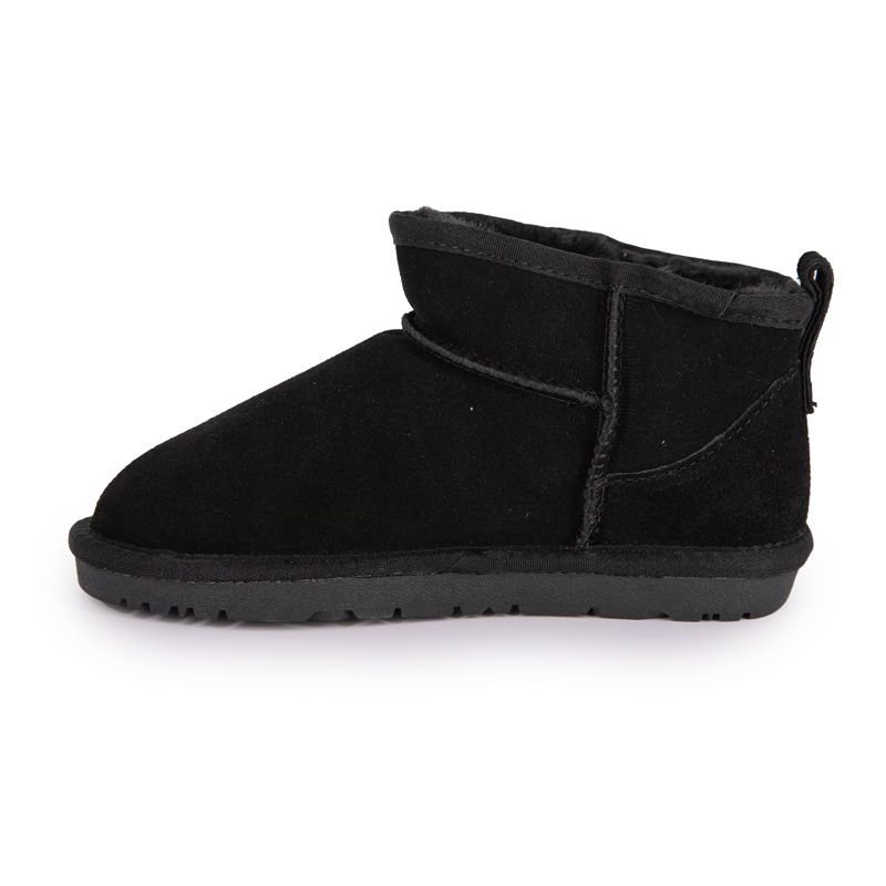 Boots en cuir fourr es ultra mini fille Enfant KELARA prix