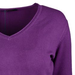 Pull manches longues v laine cachemire Femme REAL CASHMERE Pull manches longues v laine cachemire Femme REAL CASHMERE