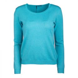 Pullfine maille col rond 30% cachemire 080 Femme REAL CASHMERE