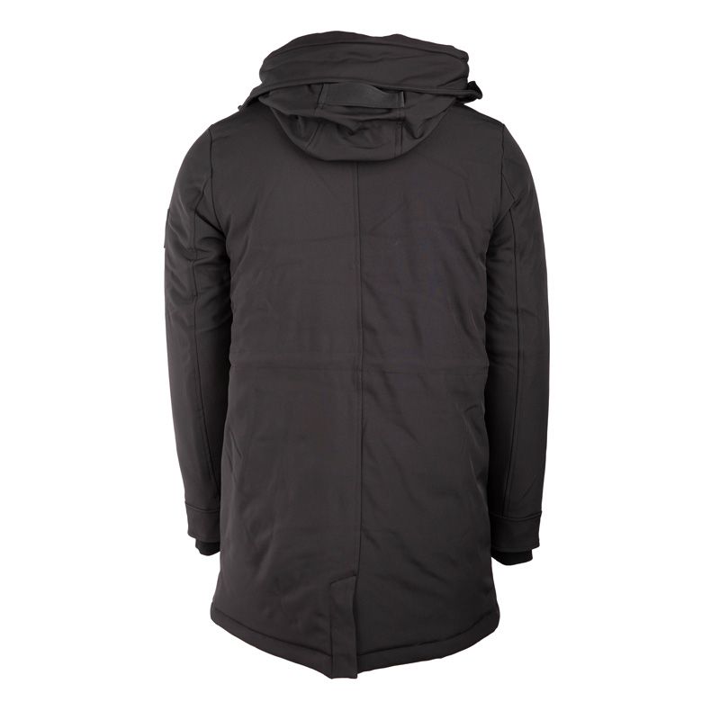 Parka baryo noir Homme PARAGOOSE
