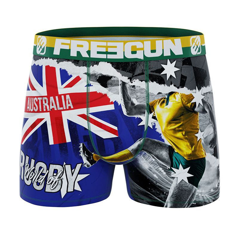 Boxer microfibre premium a50 australia fgpa50/3/bm/rwc/au Enfant FREEGUN