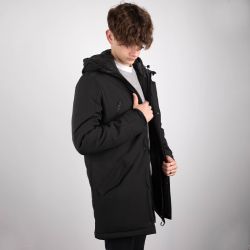 Parka à capuche Baryo noire Homme PARAGOOSE Parka à capuche Baryo noire Homme PARAGOOSE
