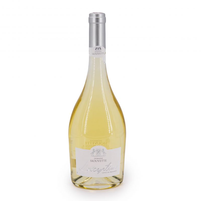 Vin blanc aoc cotes de provence siouvette exception blanc 75cl 2020 15 Mixte DOMAINE SIOUVETTE