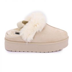 Mule fourree elastique derriere olympe Femme MANOUKIAN Mule fourree elastique derriere olympe Femme MANOUKIAN