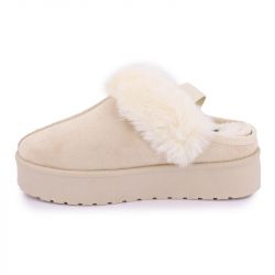 Mule fourree elastique derriere olympe Femme MANOUKIAN Mule fourree elastique derriere olympe Femme MANOUKIAN