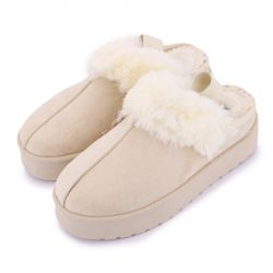 Mule fourree elastique derriere olympe Femme MANOUKIAN Mule fourree elastique derriere olympe Femme MANOUKIAN
