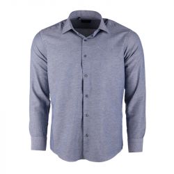 Chemise ml bill02 bleu Homme BILL TORNADE