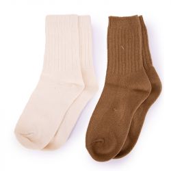 Chaussettes lot x2 clotilde Femme LES PETITES...PARIS Chaussettes lot x2 clotilde Femme LES PETITES...PARIS