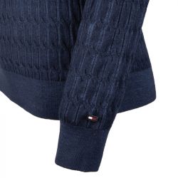 Pull col rond mw0mw27757 taille xs-2xl Homme TOMMY HILFIGER Pull col rond mw0mw27757 taille xs-2xl Homme TOMMY HILFIGER