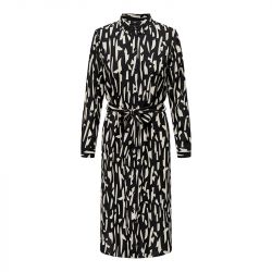 ROBE LONGUE ML JDYDIVYA BLACK SANDSHELL15305898 3925