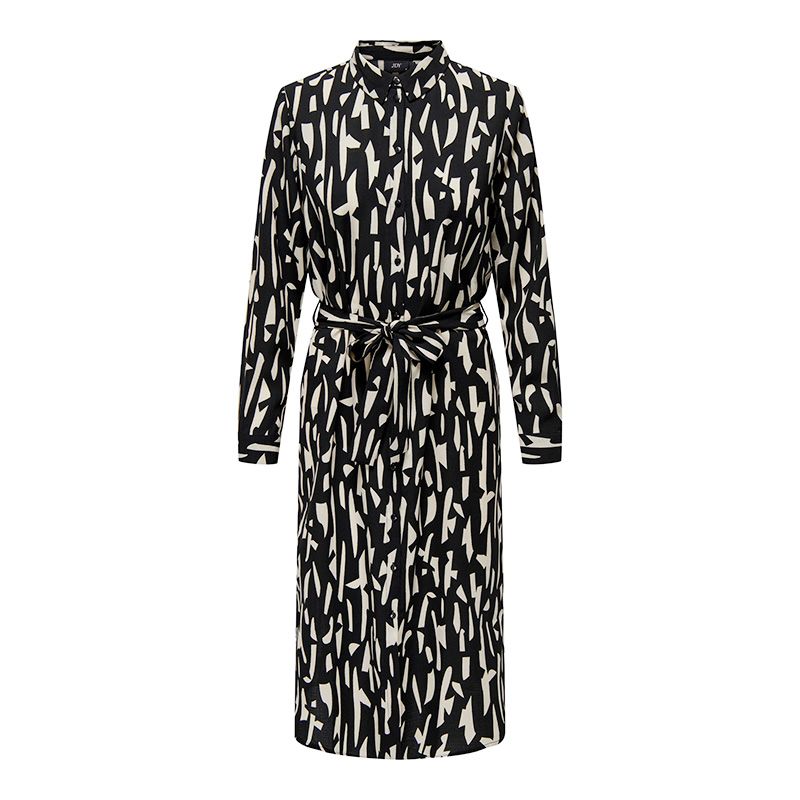 ROBE LONGUE ML JDYDIVYA BLACK SANDSHELL15305898 3925