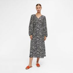 ROBE ML OBJLEONORA NOIR 23039195 4060