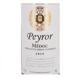 AOC MEDOC ROUGE 2019 PEYROR 13% 75CL AR11817