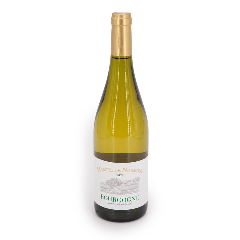 Aop bourgogne blanc chardonnay 2022 marcel de normont75cl ar12224 Mixte MARCEL DE NORMONT