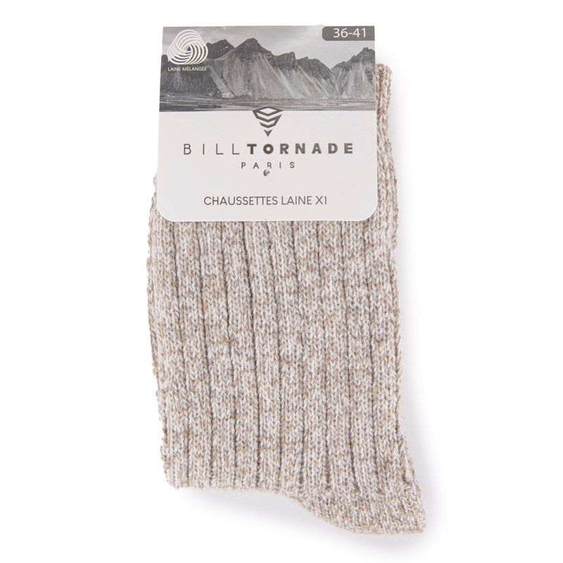Chaussette laine boite 18512 Femme BILL TORNADE
