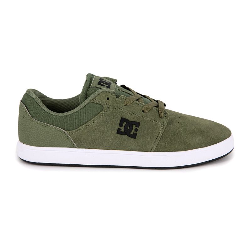 Basket basse cuir army/olive crisis 2 adys t39-47 Homme DC SHOES