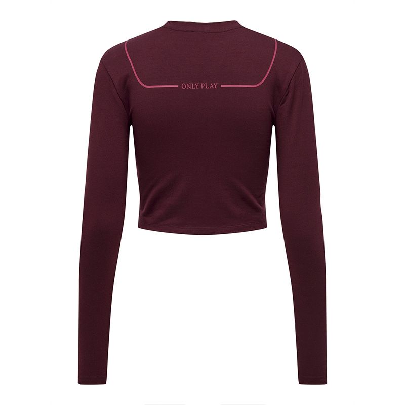 Crop top ml windsor wine 15306383 t xs-xl Femme ONLY PLAY