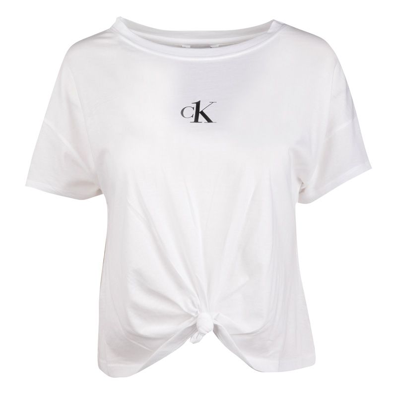 Tee shirt crop top kw0kw01366 t xs-l Femme CALVIN KLEIN